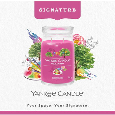Yankee Candle Signature Scented Candle | Art in The Park Large Jar
