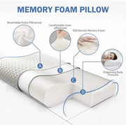 Memory Foam Sleep Pillow Orthopedic Contour Cervical Neck Support