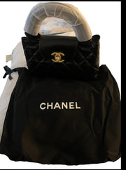 Chanel Mini Nano Kelly Bag - Black with Gold 24*6 18cm