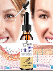 50ML/Collagen Face Serum Deep Repairing Moisturizing Anti Aging Hyaluronic Acid Facial Essence Reduce Wrinkles Face Care