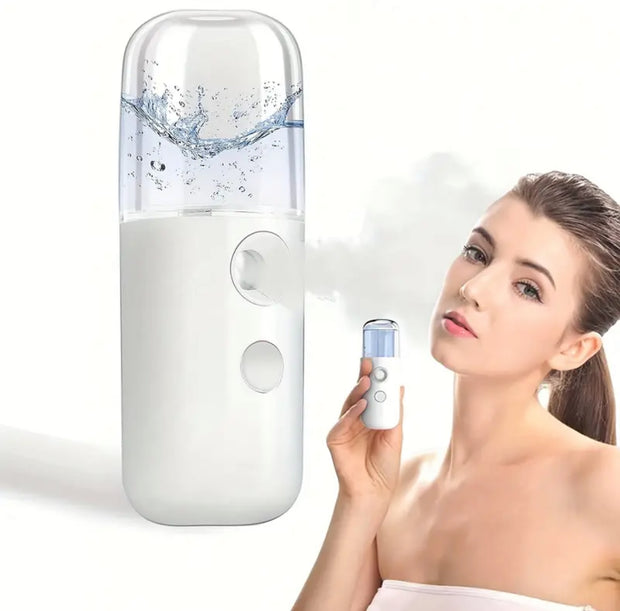 USB Rechargeable Handy Mini Facial Steamer - 1.01oz Water Tank