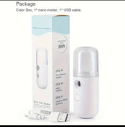 USB Rechargeable Handy Mini Facial Steamer - 1.01oz Water Tank