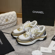 CCRunner Gold Laminate Sneakers